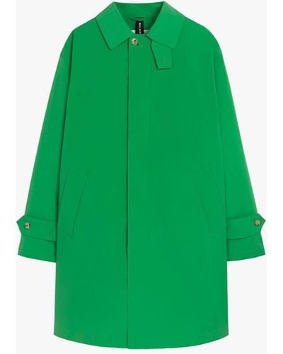 Mackintosh Soho Green Eco Dry Raincoat