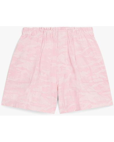 Mackintosh Captain Pink Camo Shorts