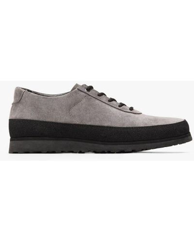 Mackintosh Tarvas Dark Grey Suede Explorer Shoes