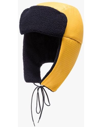 Mackintosh Frozen Yellow Nylon Trapper Hat Acc-ha07