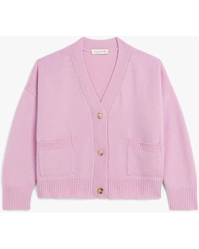 Mackintosh Kelle Pink Wool Cardigan