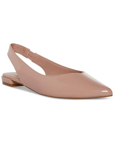 Madden Girl Deviin Pointed-toe Slingback Flats - Pink