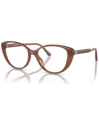 Michael Kors Cat Eye Eyeglasses - Brown