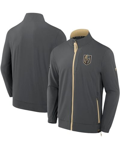 Fanatics Vegas Golden Knights Authentic Pro Rink Full-zip Jacket - Gray