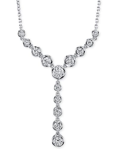 Sirena Diamond Lariat Necklace (1 Ct. T.w) In 14k Gold Or White Gold
