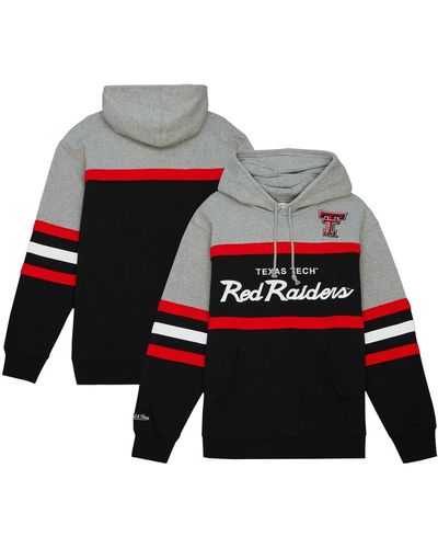 Mitchell & Ness Texas Tech Red Raiders Head Coach Pullover Hoodie - Black