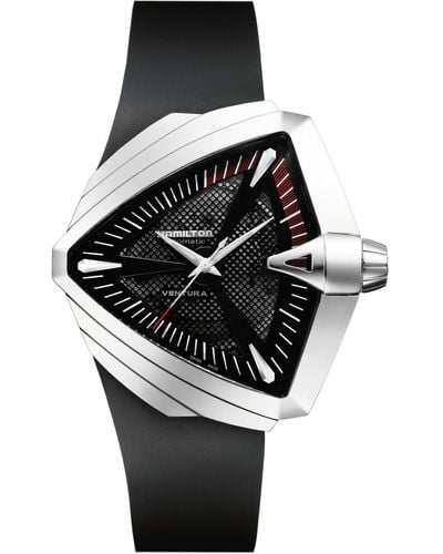 Hamilton Ventura Xxl Automatic Watch - Black