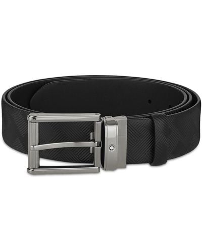 Montblanc Pin-buckle Leather Belt - Black