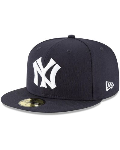 KTZ New York Yankees Cooperstown Collection Wool 59fifty Fitted Hat - Blue