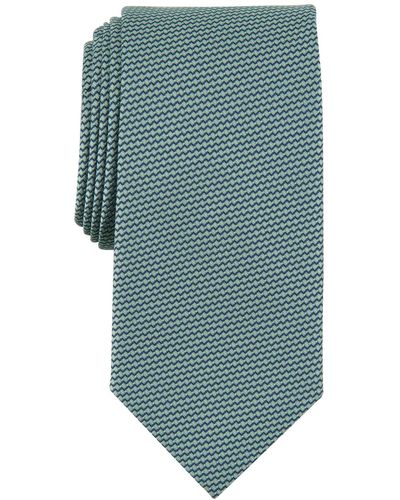 Perry Ellis Ambros Micro-texture Tie - Blue
