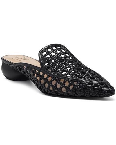 INC International Concepts Jalissa Mules, Created For Macy's - Black