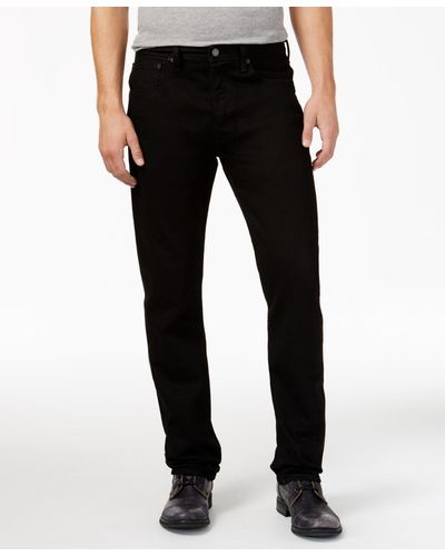 Levi's 501 Original Fit Button Fly Stretch Jeans - Black