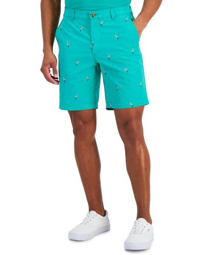 Club Room Flamingo Shorts - Blue