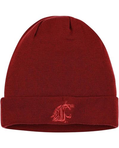 Nike Washington State Cougars Tonal Cuffed Knit Hat - Red