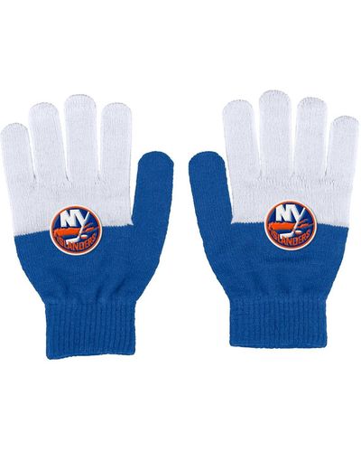 WEAR by Erin Andrews New York Islanders Color-block Gloves - Blue