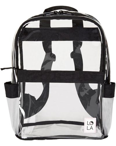 Lola Luna Stadium Small Backpack Bag - Black