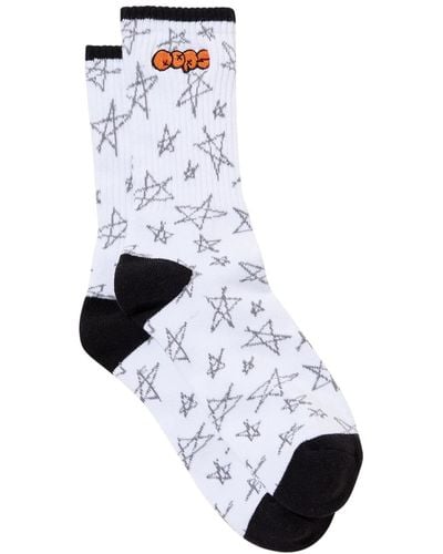 Cotton On Graphic Sock - White