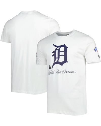 KTZ Detroit Tigers Historical Championship T-shirt - White