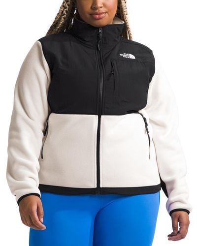 The North Face Plus Size Denali Zip-front Long-sleeve Jacket - Black