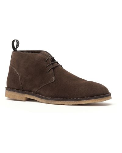 Anthony Veer George Suede Lace-up Chukka Boots - Brown