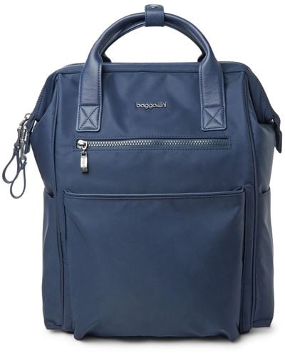 Baggallini Soho Small Backpack - Blue