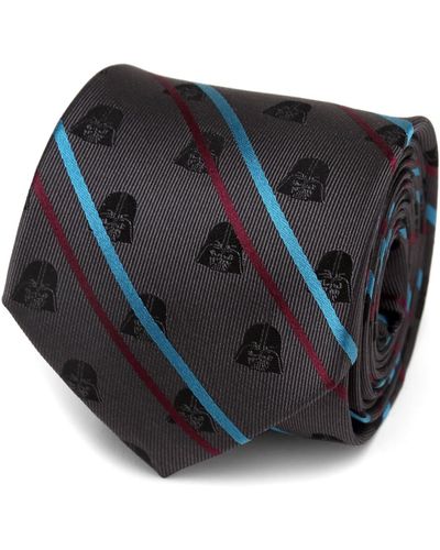 Star Wars Darth Vader Striped Tie - Black