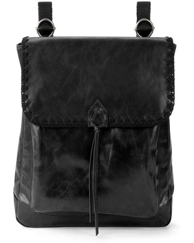 The Sak Ventura Leather Convertible Backpack - Black