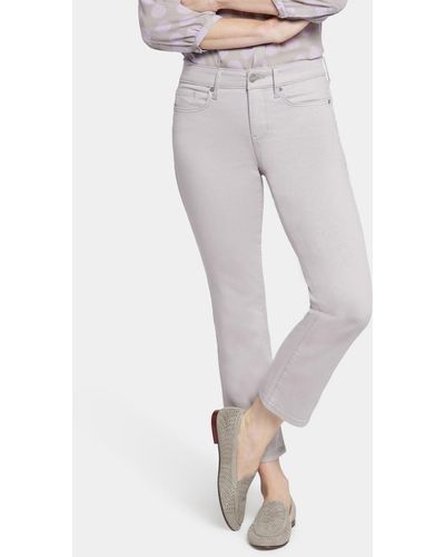 NYDJ 's Marilyn Straight Ank Jeans - Gray