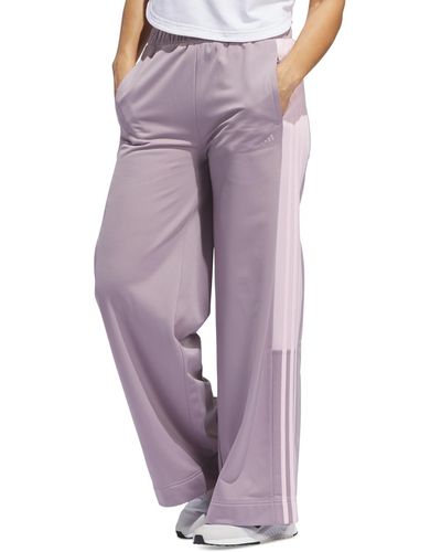 adidas Colorblocked Tricot Pants - Purple