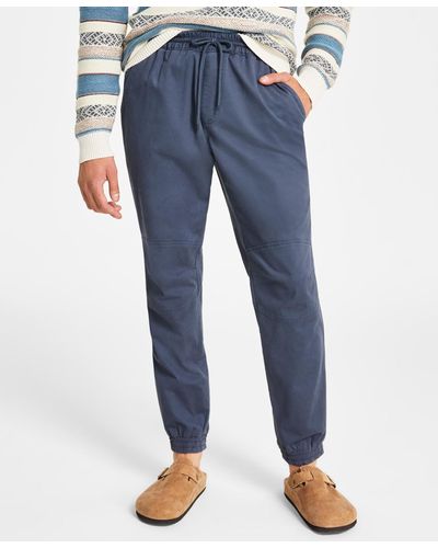 Sun + Stone Men's Charles Linen Jogger Pants, Created for Macy's - Macy's