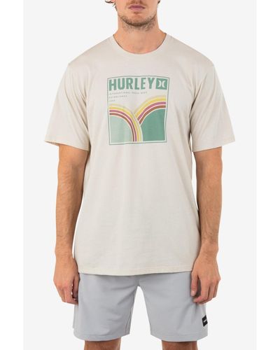 Hurley Everyday Rolling Hills Short Sleeve T-shirt - Gray