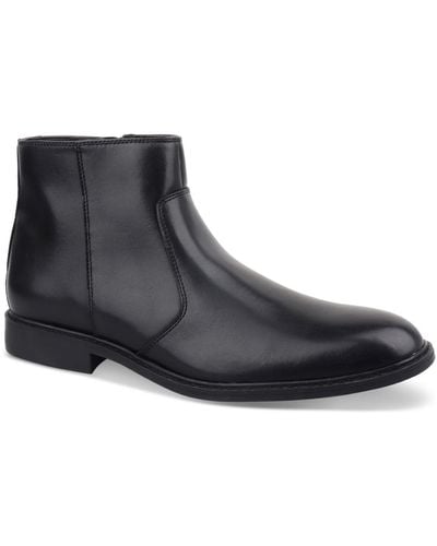 Alfani Liam Side-zip Boots - Black