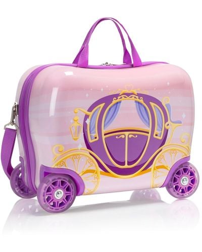 Heys Hey's Kids Ride-on luggage W/light-up Wheels - Purple