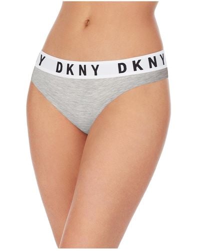 DKNY Cozy Boyfriend Thong Dk4529 - White