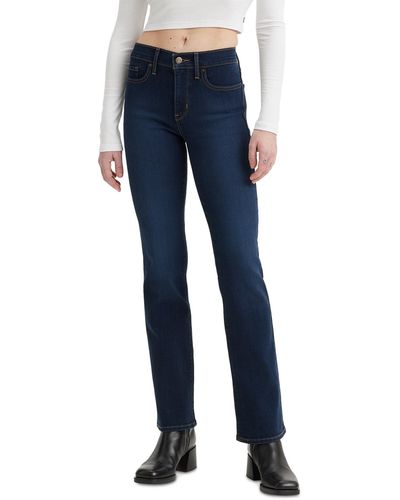 Levi's 315 Shaping Mid Rise Lightweight Bootcut Jeans - Blue