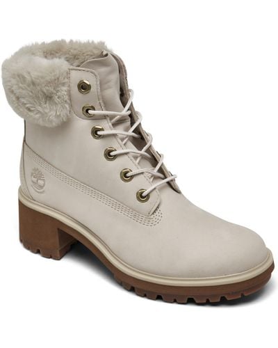 Timberland Kinsley 6" Water-resistance Boots From Finish Line - Natural