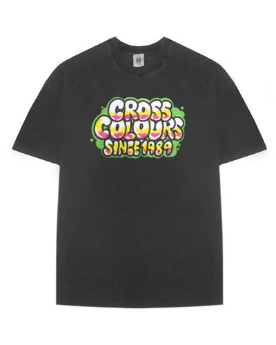Cross Colours Since 1989 Airbrushed T-shirt - Black