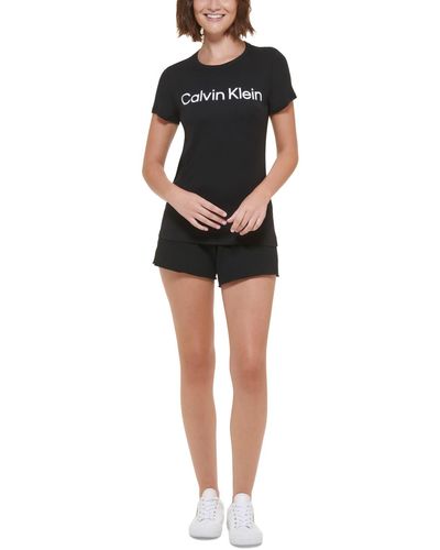 Calvin Klein Performance Logo T-shirt - Black