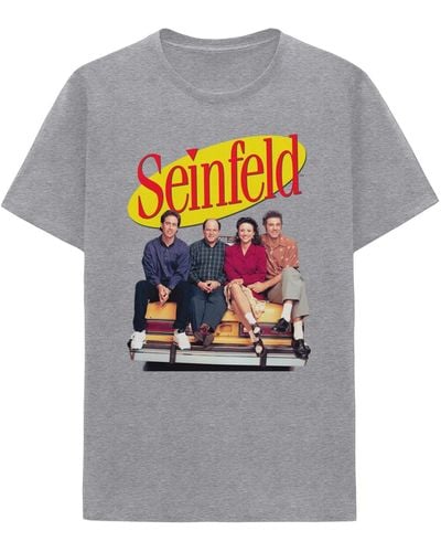 Hybrid Seinfeld Short Sleeve T-shirt - Gray