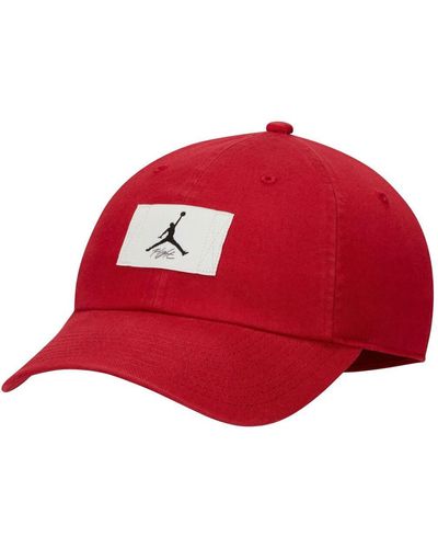 Nike Logo Adjustable Hat - Red