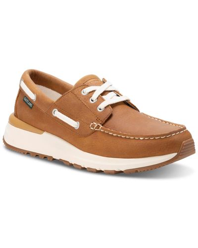 Eastland Leap Sneaker Boat Shoes - Brown