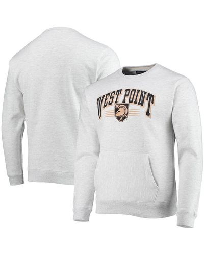 League Collegiate Wear Army Black Knights Upperclassman Pocket Pullover Sweatshirt - White