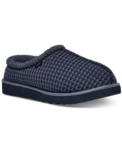 UGG Tasman Flecked Knit Slippers - Blue