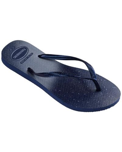Havaianas Slim Gloss Sandal - Blue