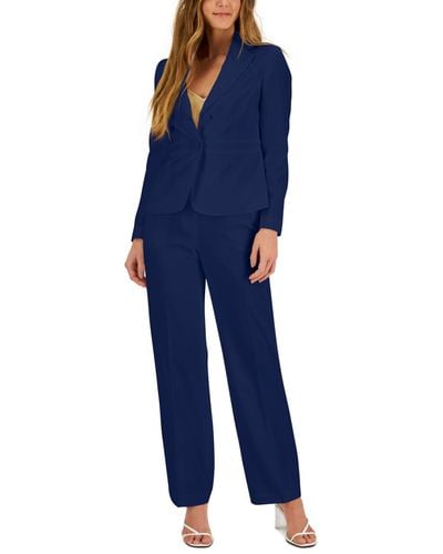 Le Suit Crepe Two-button Blazer & Pants - Natural
