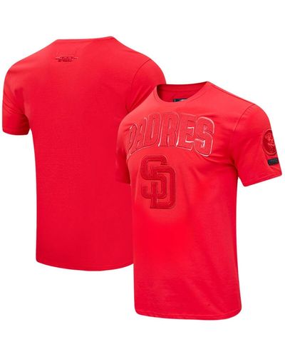 Pro Standard San Diego Padres Classic Triple T-shirt - Red