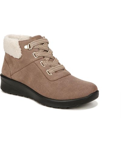 Bzees Generation Washable Booties - Brown