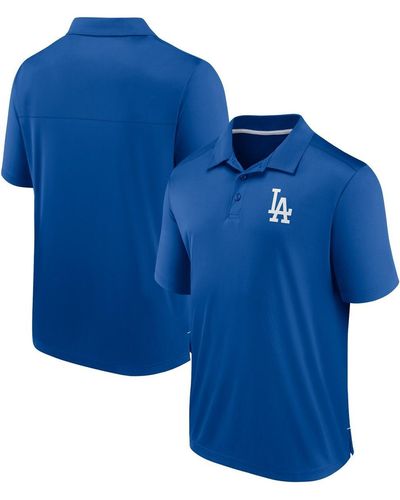Fanatics Los Angeles Dodgers Fitted Polo Shirt - Blue