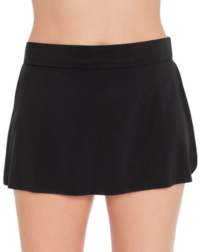 Magicsuit Jersey Tennis Skirt Swim Bottom - Black