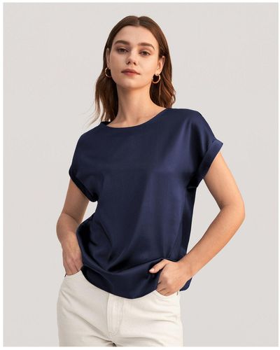 LILYSILK Short-sleeve tops for Women | Online Sale up to 10% off | Lyst